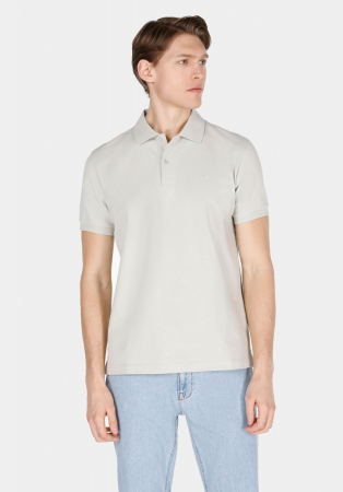 BARBATI - COLIN'S Tricou Polo Verde Masliniu Regular Barbati