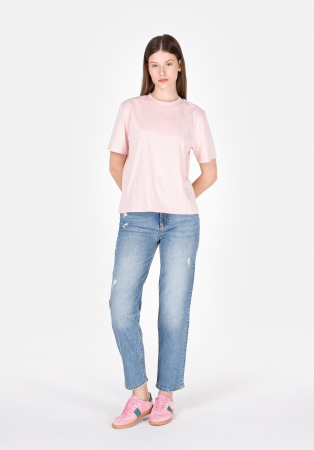 COLIN'S Tricou Roz Deschis Regular Femei [2]