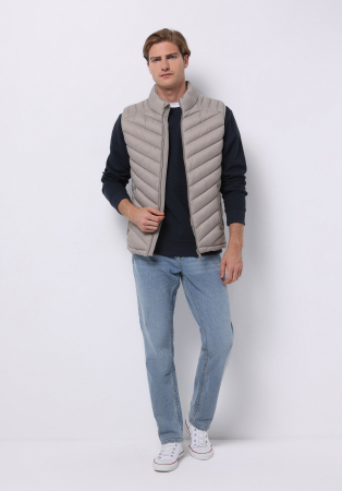 COLIN'S Vesta Bej Slim Barbati [2]