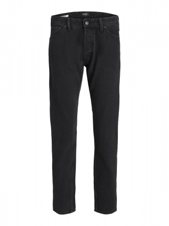 JACK&JONES Blugi Black Denim Chris Relaxed Barbati [7]