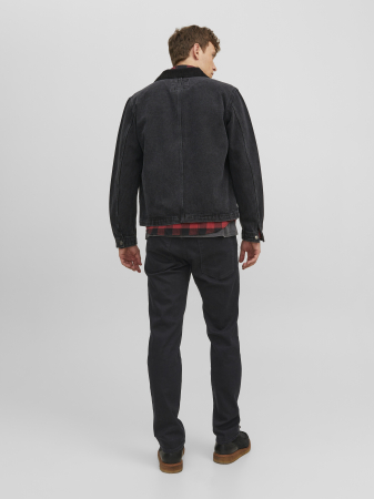 Jack Jones Мужские Джинсы Тёмные Серые CLARK Regular [2]