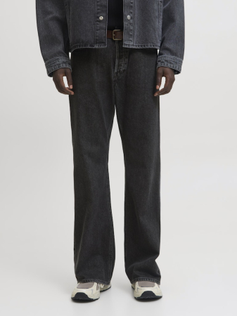 JACK&JONES Blugi Black Denim Flare Barbati [2]