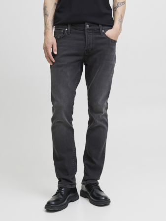 Jack Jones Blugi Gri Inchis MIKE Tapered Barbati [4]