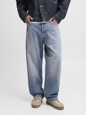 JACK&JONES Blugi Blue Denim Alex Baggy Barbati [1]