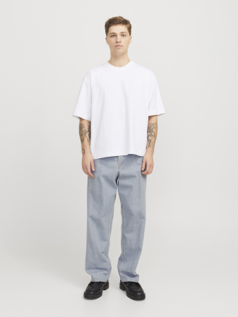 Baggy - Jack Jones Blugi Albastri Deschisi Alex Baggy Barbati