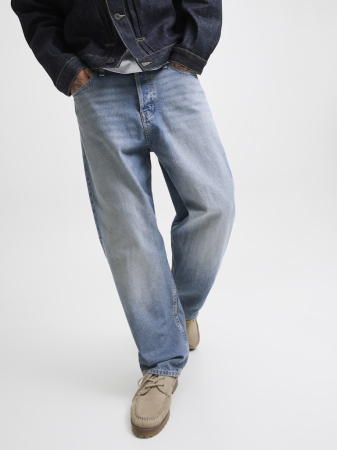 JACK&JONES Blugi Blue Denim Alex Baggy Barbati [3]
