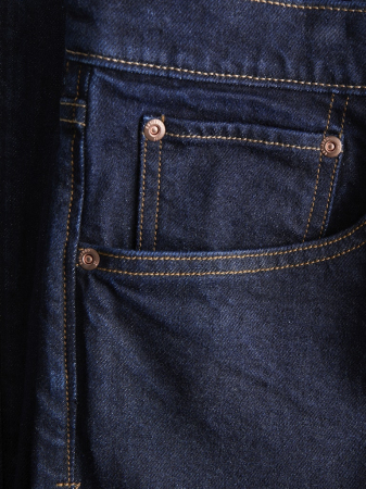 JACK&JONES Blugi Blue Denim Chris Relaxed Barbati [3]