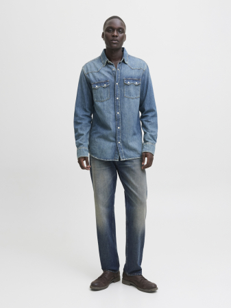 Relaxed - Jack Jones Blugi Albastri CHRIS Relaxed Barbati