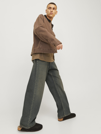 Jack Jones Мужские Джинсы Зеленовато-Голубой Loose [5]