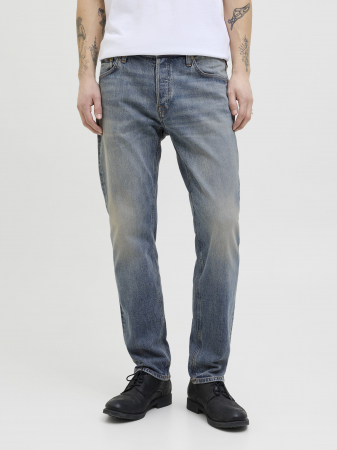 Tapered - Jack Jones Blugi Albastri MIKE Tapered Barbati