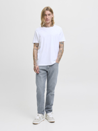 BARBATI - Jack Jones Blugi Gri Deschis MIKE Tapered Barbati