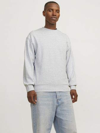 BARBATI - Jack Jones Bluza Gri Deschis  Barbati