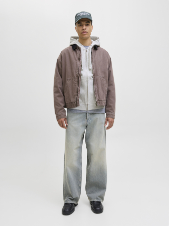 BARBATI - Jack Jones Bluza Gri Deschis  Barbati