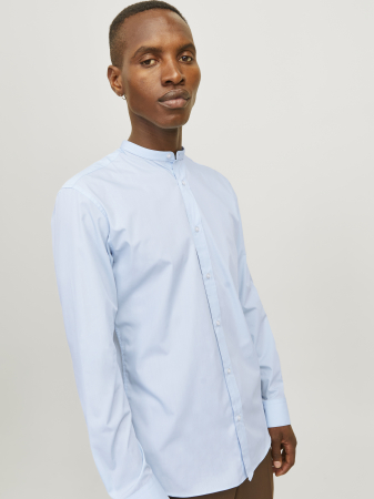 Jack Jones Мужская Рубашка Светло-Синяя  [2]