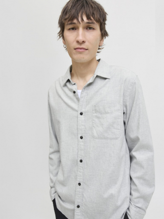 Jack Jones Camasa Gri Deschis  Barbati [5]