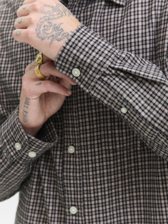 Jack Jones Camasa Maro Inchis  Barbati [5]