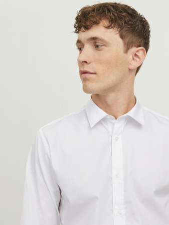 Jack Jones Мужская Рубашка Белая  [1]