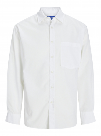 BARBATI - Jack Jones Camasa Alba  Barbati