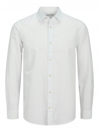 BARBATI - Jack Jones Camasa Alba  Barbati