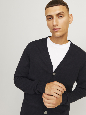 Jack Jones Cardigan Negru  Barbati [1]