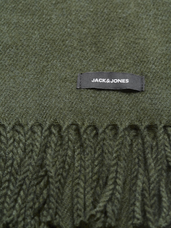 JACK&JONES Мужской Шарф Серый/Зелёный  [1]