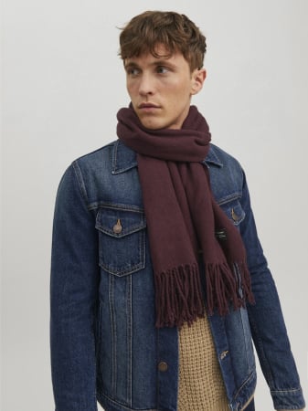 МУЖЧИНЫ - JACK&JONES Мужской Шарф Красный 