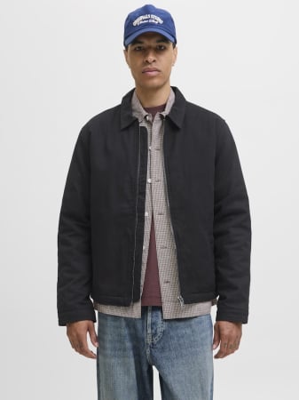 BARBATI - JACK&JONES Geaca Neagra  Barbati