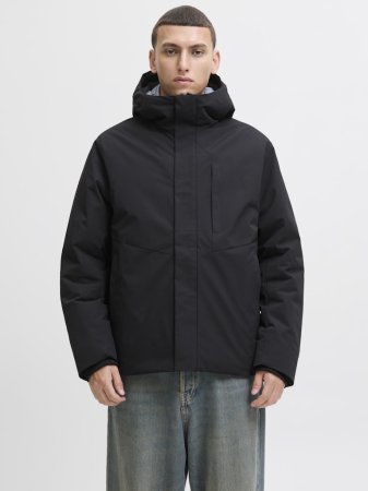 BARBATI - JACK&JONES Geaca Neagra  Barbati