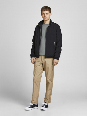 Geci si Jachete - Jack Jones Geaca Neagra  Barbati