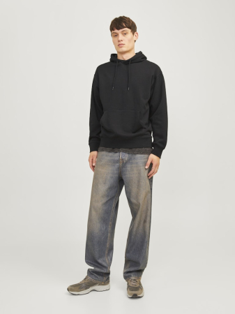 Hanorace - JACK&JONES Hanorac Negru  Barbati