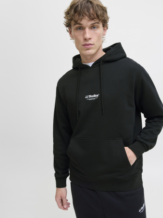 Jack Jones Мужская Толстовка Чёрная  [1]