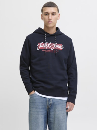 Толстовки - JACK&JONES Мужская Толстовка Sky Captain 