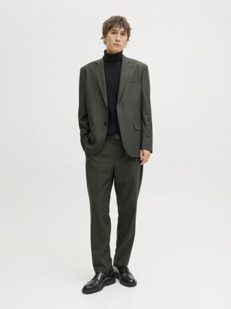 JACK&JONES Мужская Водолазка Чёрная  [3]