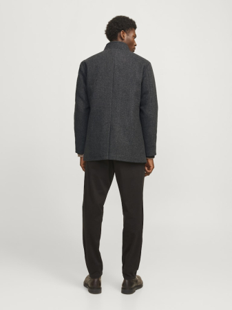 Jack Jones Пальто Dark Grey Melange  [3]
