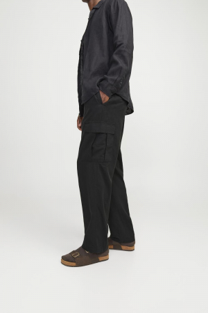 Jack Jones Pantaloni Negri Loose Barbati [4]