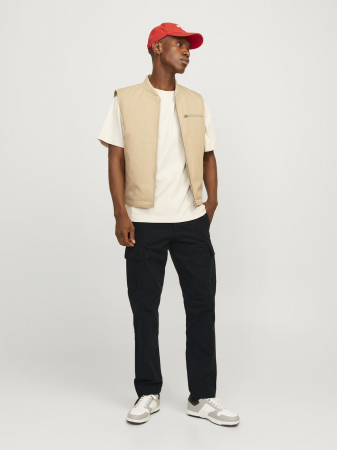 Jack Jones Pantaloni Negri Relaxed Barbati [1]