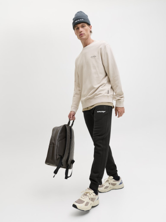 JACK&JONES Pantaloni Negri Regular Barbati [1]