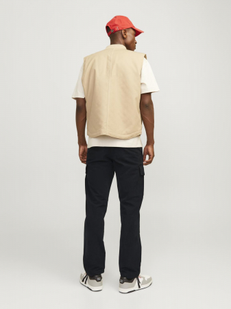 Jack Jones Pantaloni Negri Relaxed Barbati [1]
