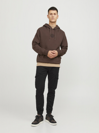 IMBRACAMINTE - Jack Jones Pantaloni Negri Slim Barbati