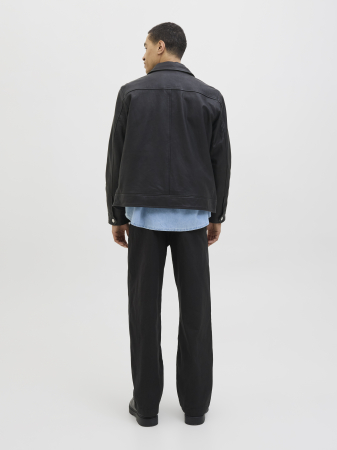 Jack Jones Pantaloni Negri Wide Barbati [2]