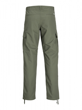 Jack Jones Pantaloni Verde Masliniu Relaxed Barbati [1]