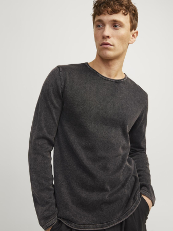 Jack Jones Pulover Gri Inchis  Barbati [4]