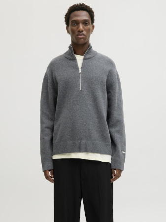 JACK&JONES Мужской Свитер Dark Grey Melange  [1]