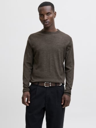 BARBATI - JACK&JONES Pulover Delicioso Melange  Barbati