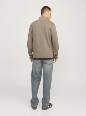 JACK&JONES Мужской Свитер Greige Melange  [3]