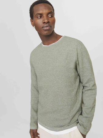 Jack Jones Pulover Gri Deschis  Barbati [4]