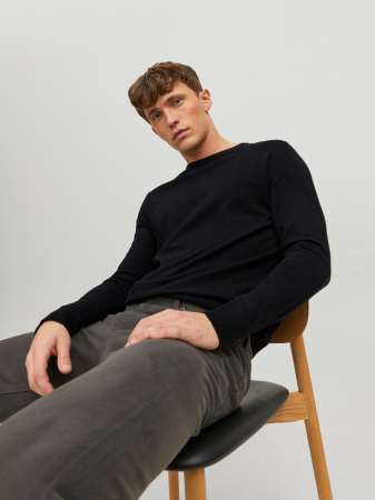 Jack Jones Pulover Negru  Barbati [5]