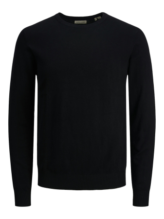 BARBATI - Jack Jones Pulover Negru  Barbati