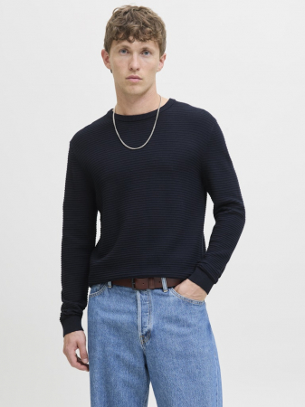 Pulovere si Cardigane - Jack Jones Pulover Navy  Barbati
