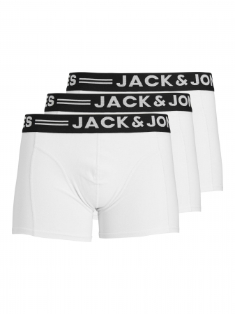 Lenjerie Intima - JACK&JONES Set Lenjerie Alba  Barbati